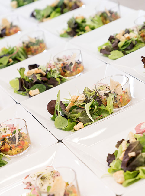 Innovatives Catering für mehr Erfolg an Messen und VIP-Anlässen mit dine&shine aus Zürich. 