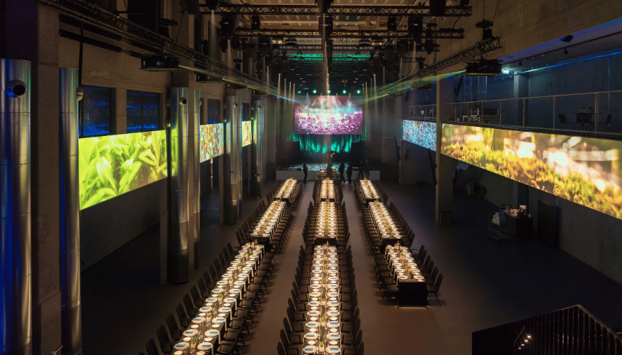 JED Eventhalle Gala Dinner